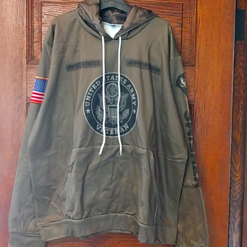 Army vet sweatshirt